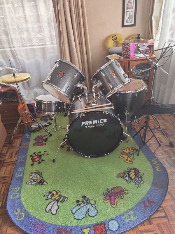 Premier England drum set 5piece 